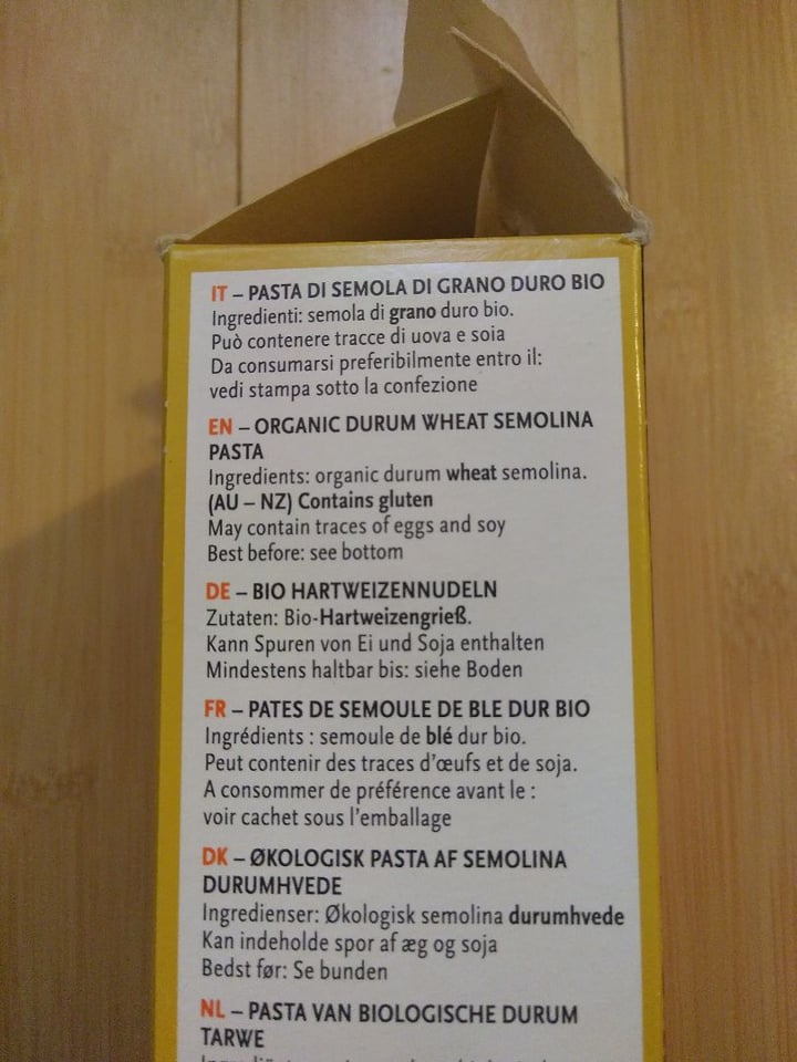 photo of Girolomoni Lasagne shared by @vegananas on  15 Mar 2020 - review