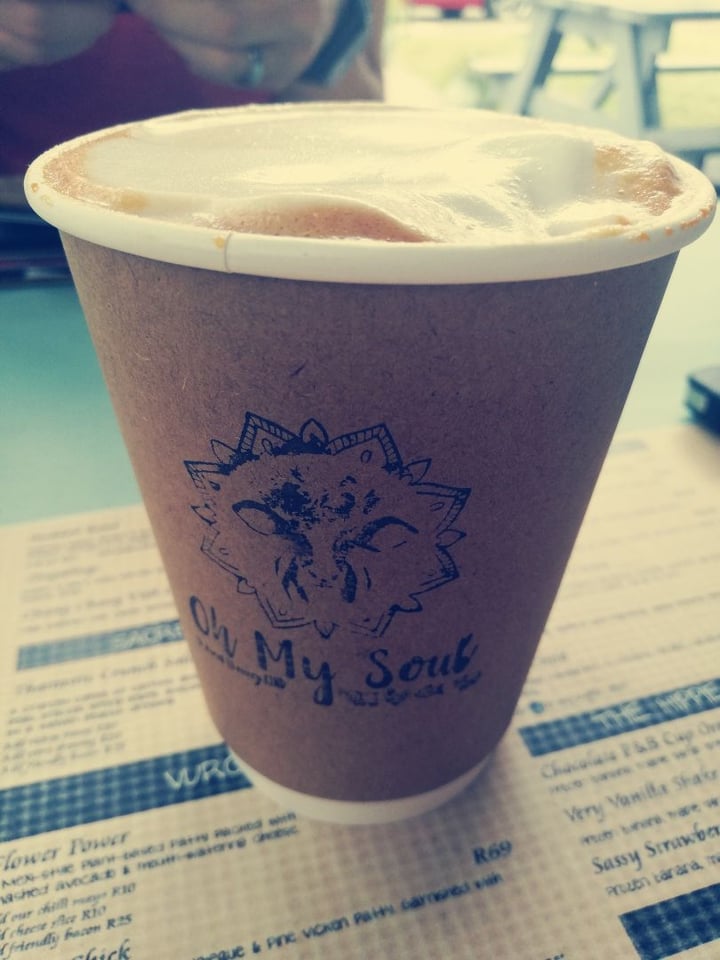 review photo of Oh My Soul Cafe Red cuppacino shared by @tracycook on 08 Apr 2020 - review