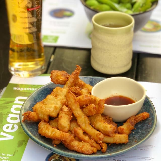 Photo of the dish “Vegan Chilli ‘Squid’”