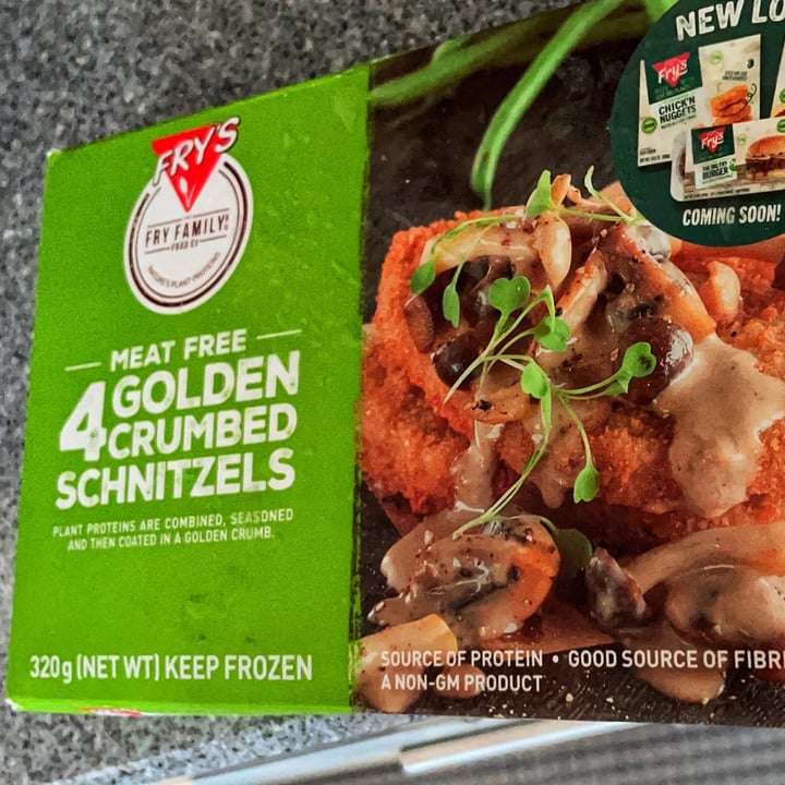 photo of Fry's Family Food Golden Crumbed Schnitzels shared by @ziokendo on  19 Jun 2021 - review