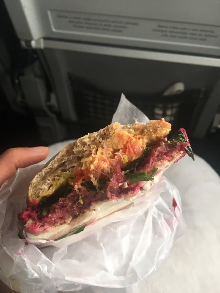 photo of The organic deli market Veggie Sandwich shared by @theveggienomad on  27 Jan 2020 - review