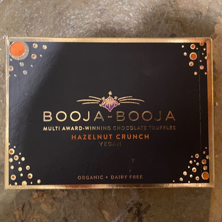 photo of Booja-Booja Hazelnut Crunch Truffles shared by @thehumblechickpea on  09 Oct 2022 - review