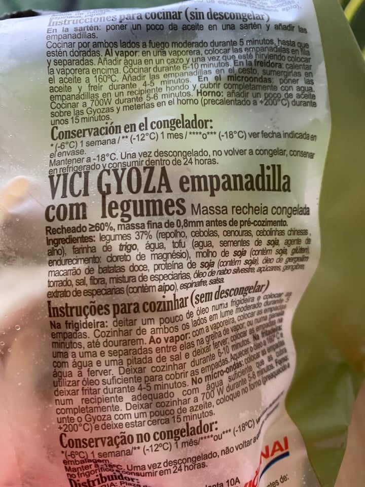 review photo of Vici Gyoza. Empanadilla Japonesa Con Verduras shared by @marturski on 10 Dec 2019 - review