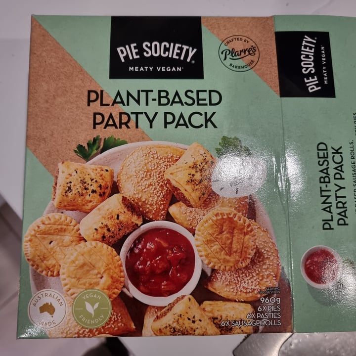 photo of Pie Society Plant-Based Party Pack shared by @tomruff on  03 Jul 2022 - review