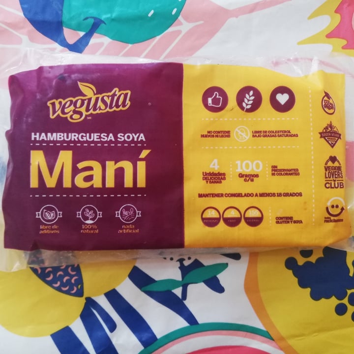 review photo of Vegusta Hamburguesa De Soya Y Maní shared by @camilix on 01 Dec 2020 - review