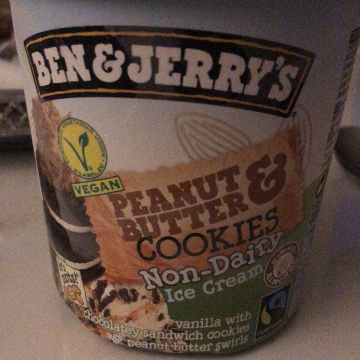 review photo of Ben & Jerry's P.B. & Cookies Non-Dairy Frozen Dessert shared by @sarahlr on 09 Aug 2020 - review