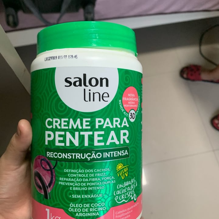 review photo of Salon line Creme para pentear shared by @leticia123 on 30 Jan 2022 - review