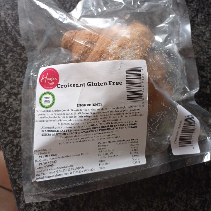 photo of Homie Croissant Gluten Free shared by @sissyweb on  29 May 2022 - review