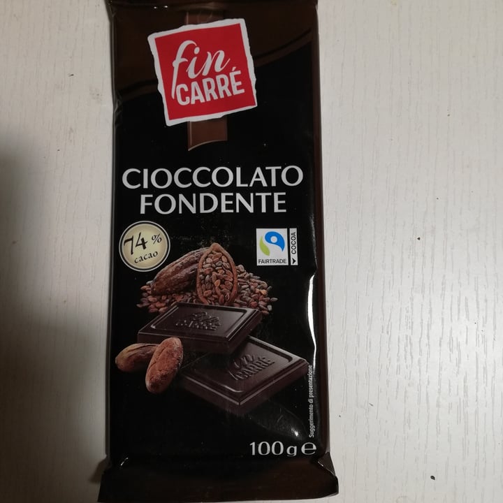 review photo of Fin Carré Cioccolato fondente 74% cacao shared by @reddy68 on 04 Dec 2021 - review