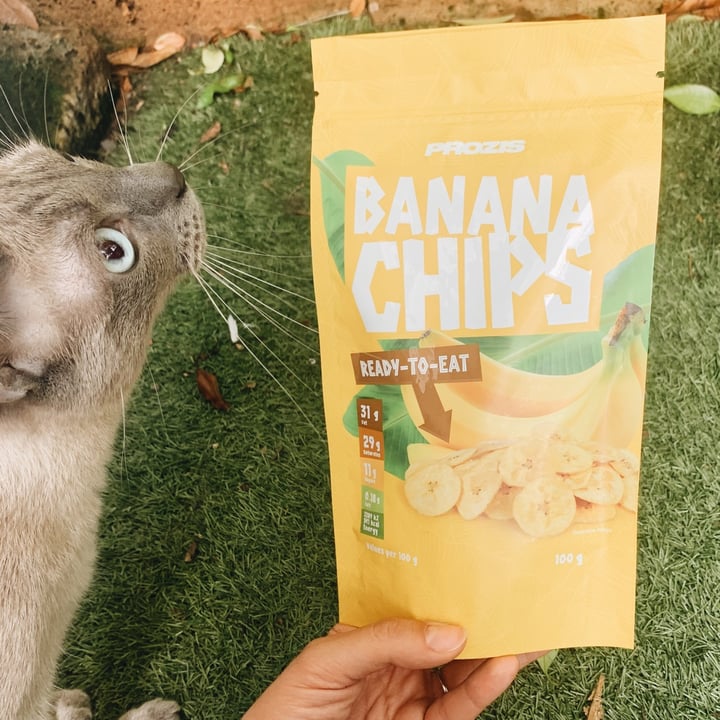photo of Prozis Banana Chips shared by @malibuforbreakfast on  08 Jun 2022 - review