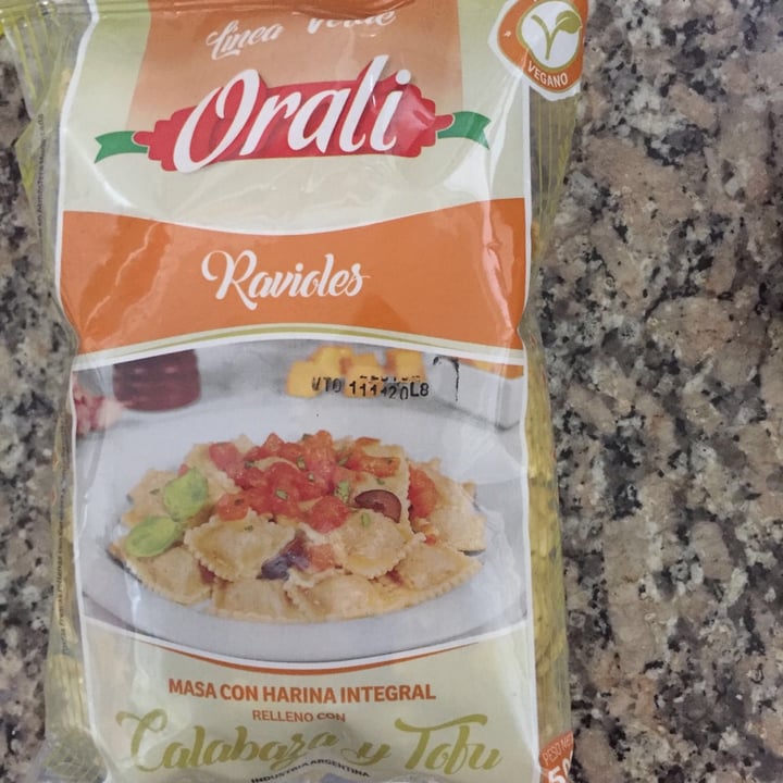 review photo of Orali Ravioles De Calabaza Y Tofu shared by @florcancrini on 16 Oct 2020 - review