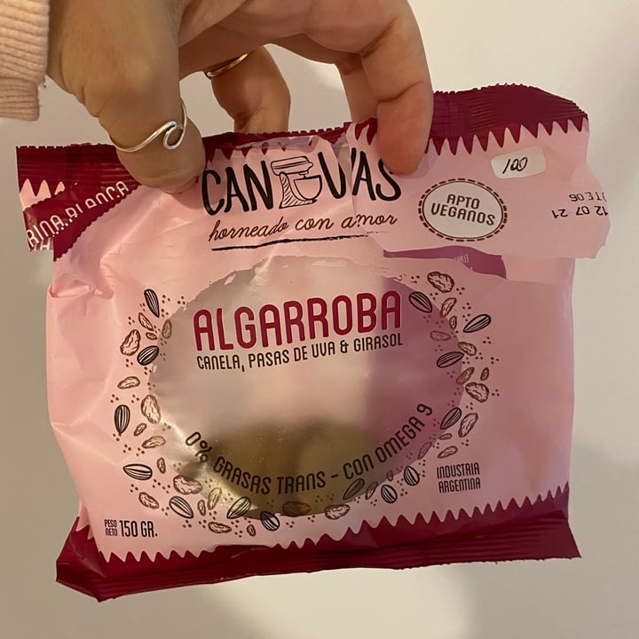review photo of Canvas Galletitas De Algarroba Con Canela, Pasas de Uva Y Girasol shared by @polaina on 15 May 2021 - review