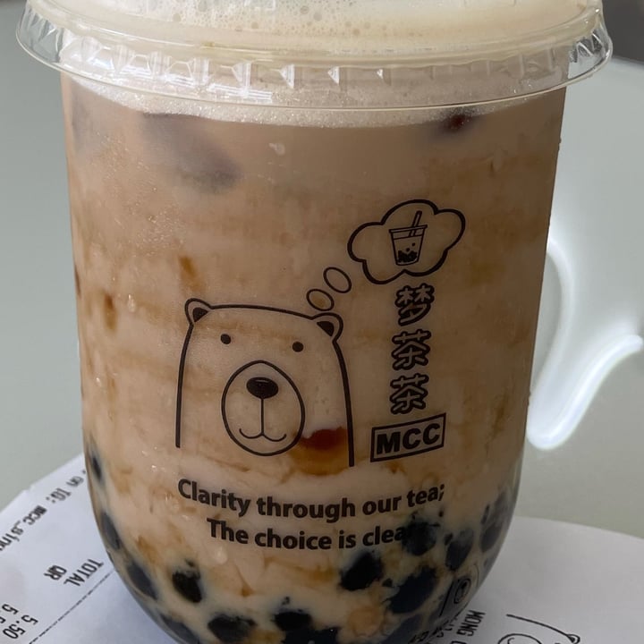 review photo of Mong Cha Cha Cafe 梦茶茶 Earl Grey Black Sugar Boba Mylk Tea shared by @ahgeng on 10 Oct 2021 - review
