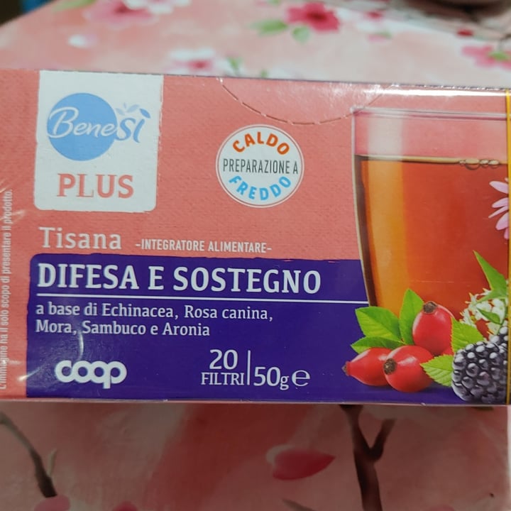 photo of Bene.Si coop tisana difesa e sostegno shared by @pattybo on  10 Sep 2022 - review