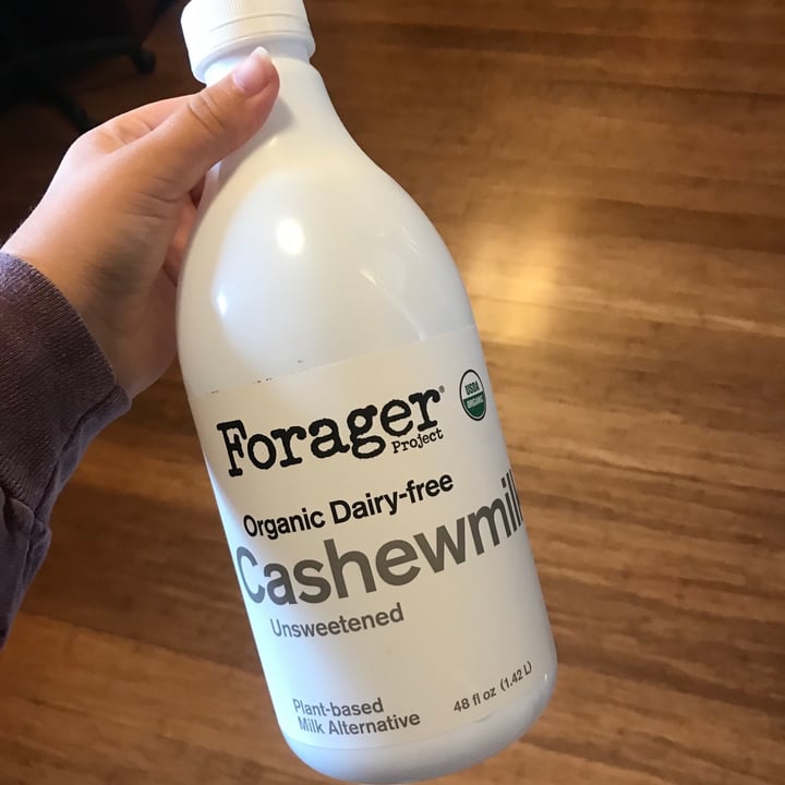 photo of Forager Project Cashewmilk Unsweetened shared by @sydandbeats on  25 Jul 2020 - review