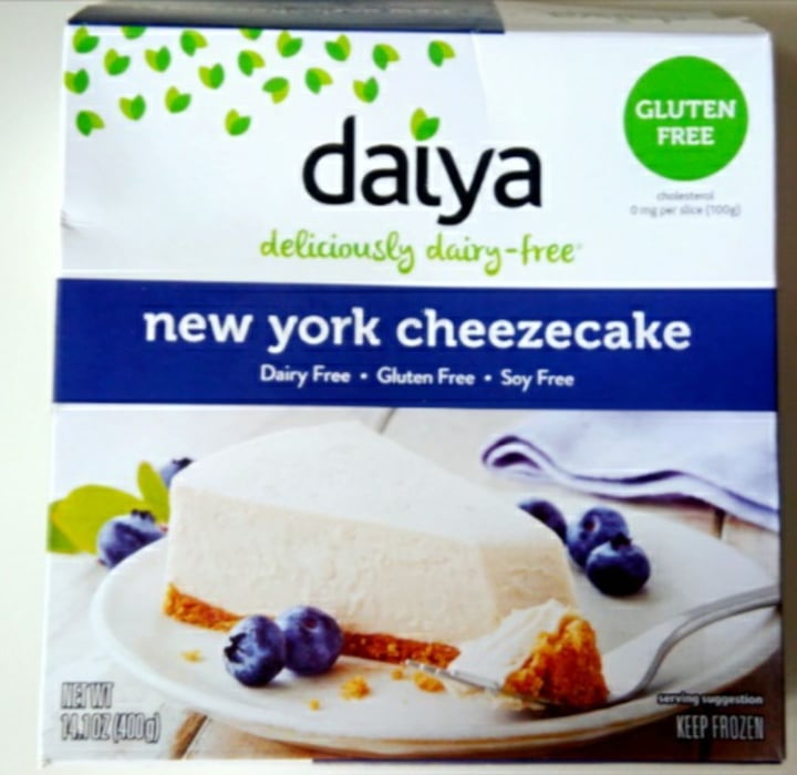 photo of Daiya New York Cheezecake shared by @choyyuen on  28 Oct 2019 - review