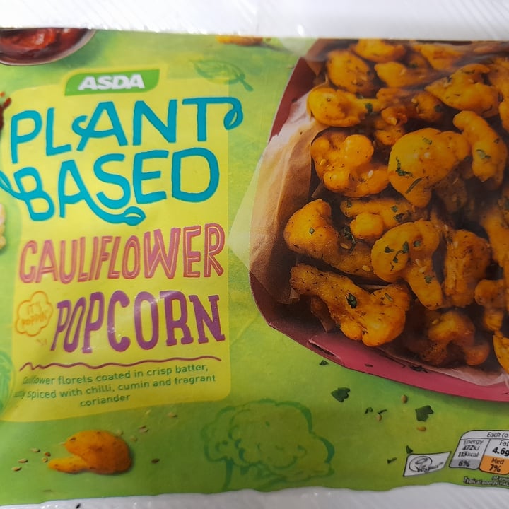 photo of ASDA Plant Based Cauliflower Popcorn shared by @saragomz on  04 Sep 2020 - review