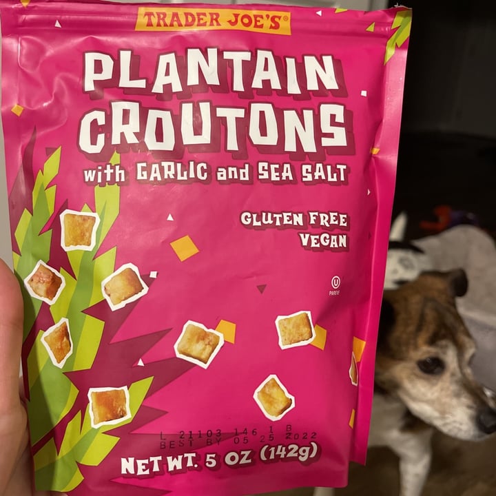 photo of Trader Joe's Plantain Croutons shared by @taisa on  24 Jul 2021 - review