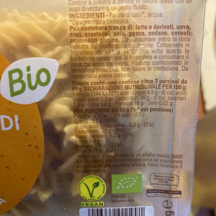 review photo of Scoiattolo Pasta di ceci shared by @chp on 30 May 2022 - review