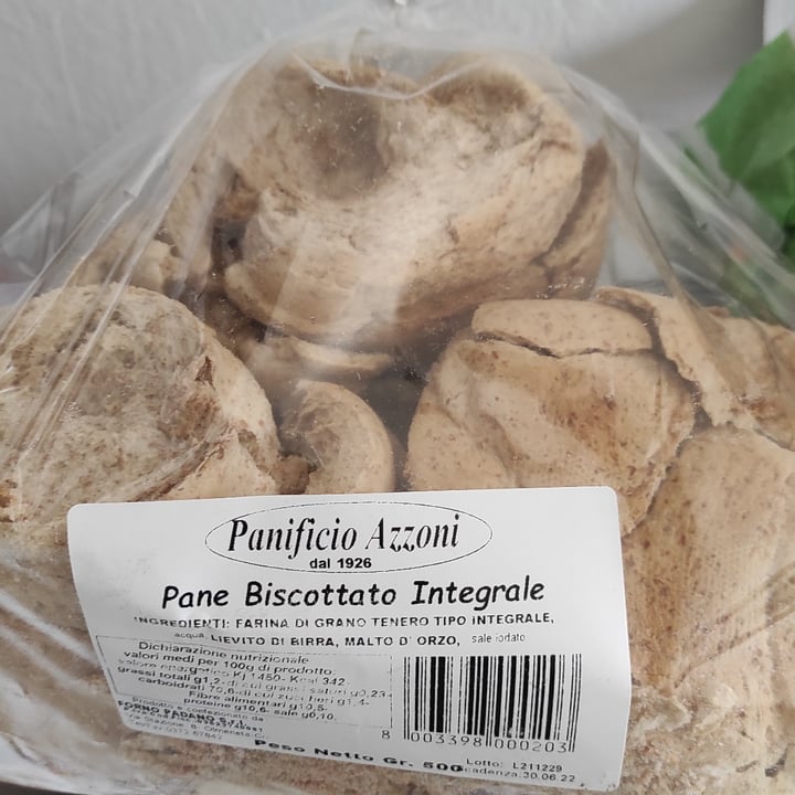 photo of Panificio Azzoni Panbiscotto Integrale shared by @michelar on  19 Mar 2022 - review