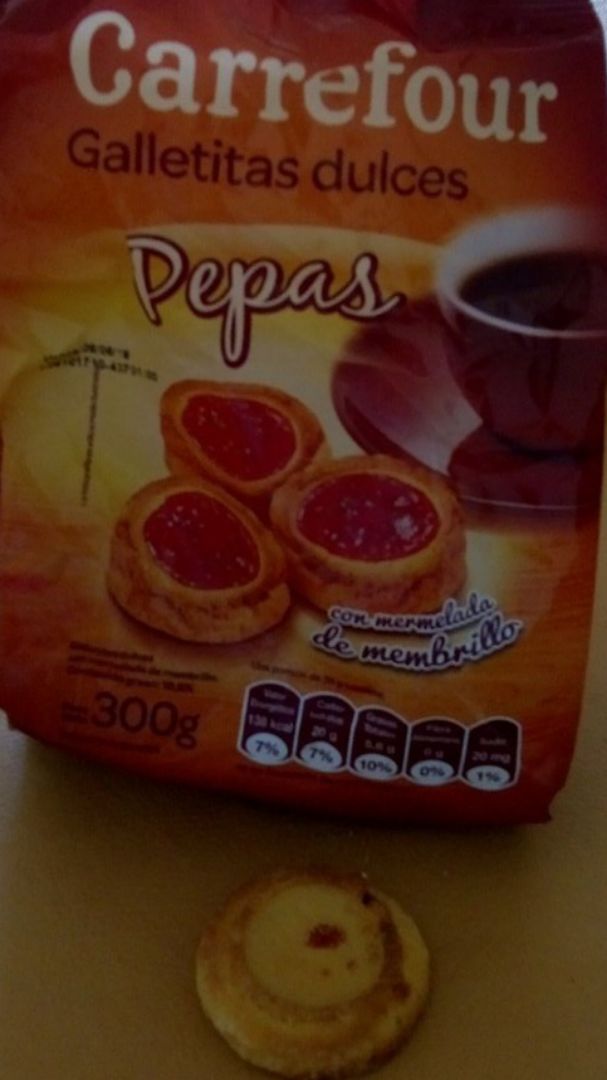 photo of Carrefour Galletitas Dulces shared by @smoochies on  04 Apr 2020 - review