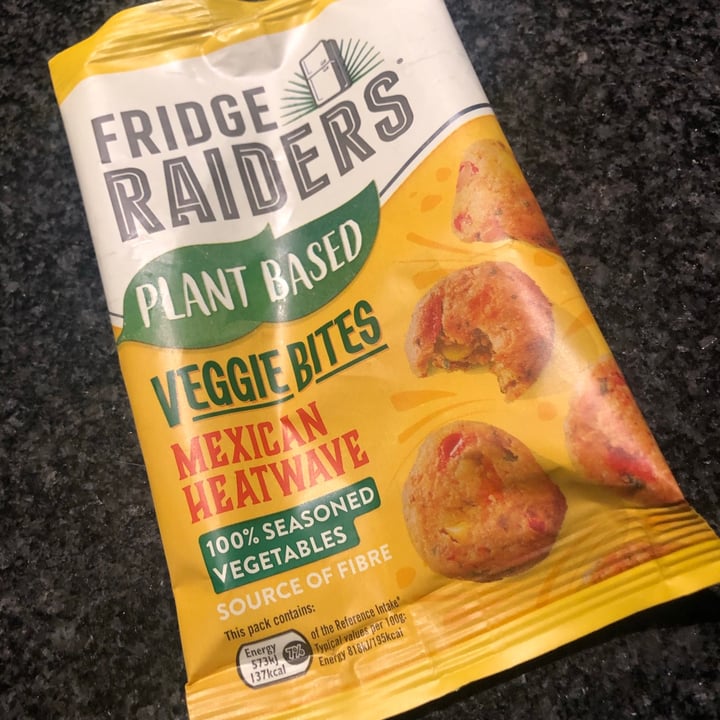 photo of Fridge raiders Veggie Bites shared by @trdoesvegan on  17 Feb 2021 - review