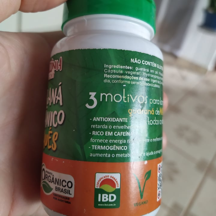 review photo of D'origens amazonia Guaraná Em Cápsulas shared by @vimolara on 06 May 2022 - review