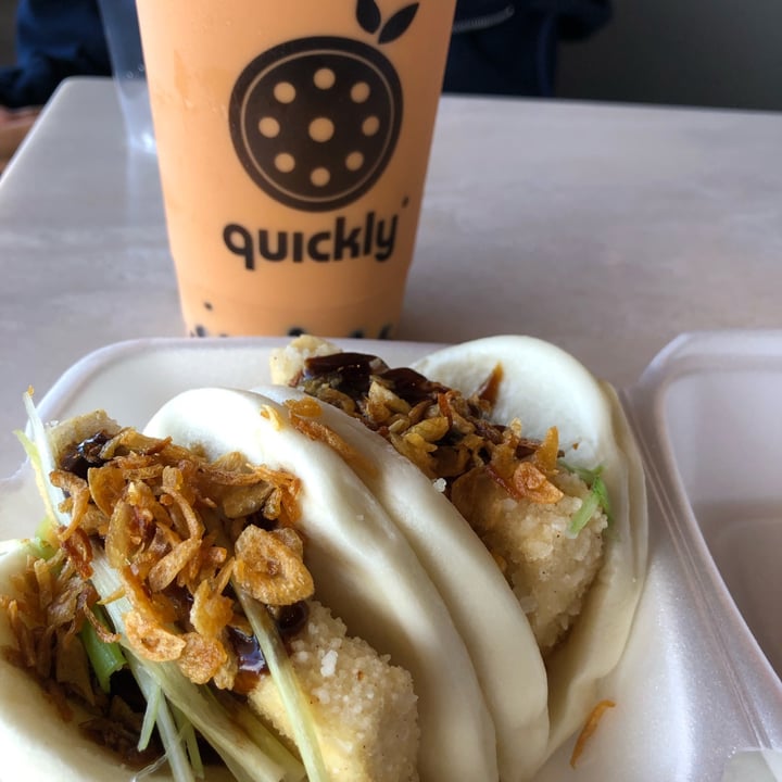photo of Quickly Boba Tea Tofu Bao shared by @friendsofvegans on  12 Aug 2022 - review