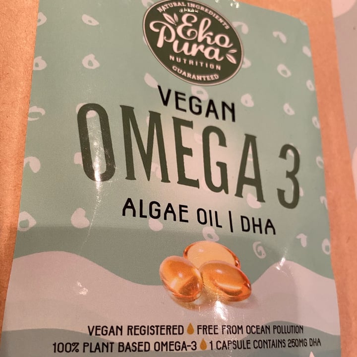 photo of EkoPura Vegan Omega 3 Algae Oil shared by @zitchy on  07 Oct 2021 - review