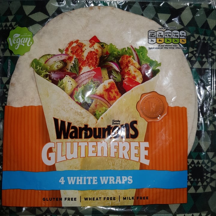 photo of Warburtons Gluten Free White Wraps shared by @emcat05 on  13 Nov 2020 - review