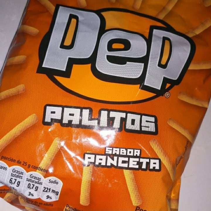 photo of Pepsico Palitos Sabor Panceta  Pep shared by @vegana0410 on  04 Oct 2021 - review