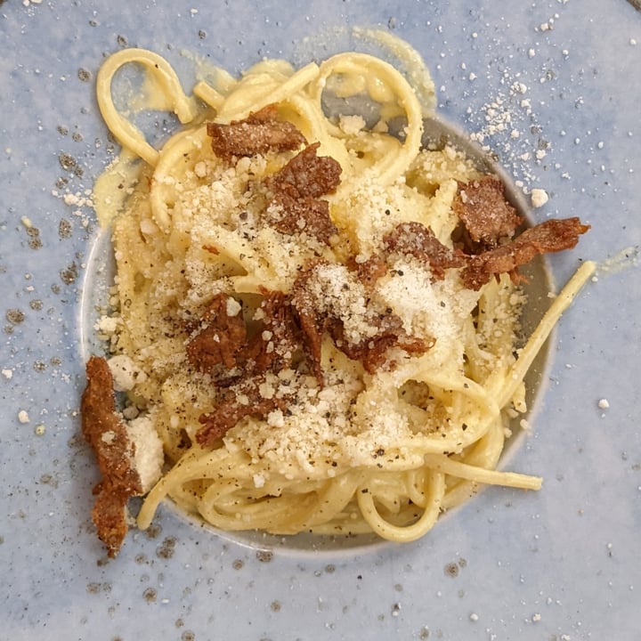 review photo of Rifugio Romano Carbonara vegana shared by @orsablu on 26 Nov 2022 - review