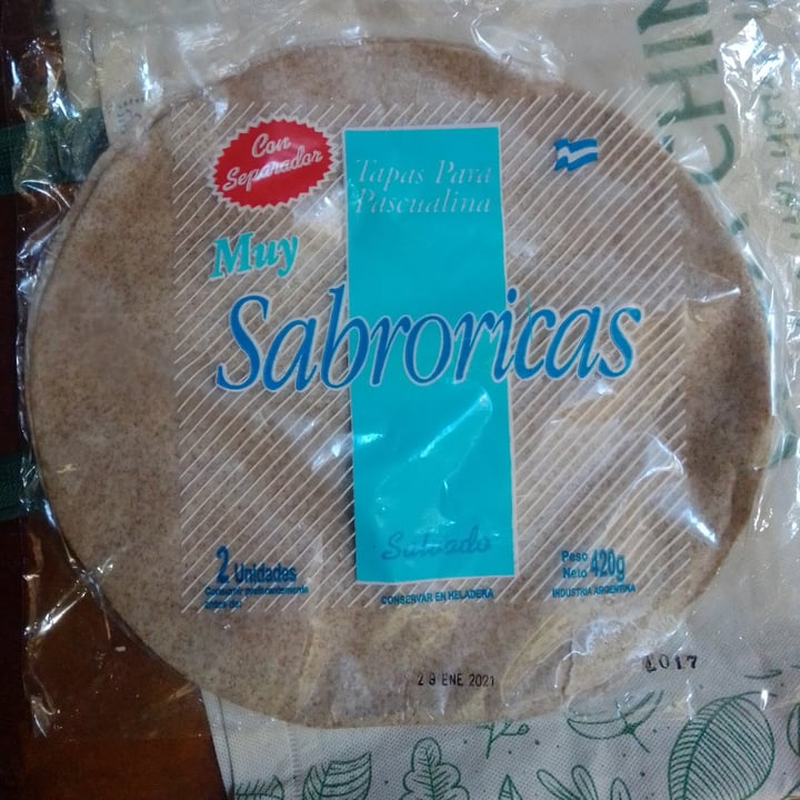 photo of Sabroricas Tapas de Tarta con Salvado shared by @niiickyrom03 on  28 Jan 2021 - review