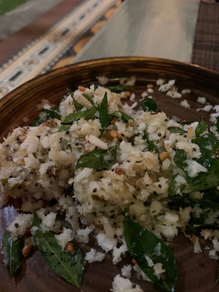 review photo of Podi & Poriyal Veg of the day shared by @mirtekneepkens on 20 Sep 2020 - review
