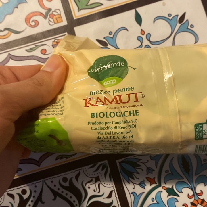 photo of Viviverde bio mezze penne al kamut shared by @baraldisveva on  28 Sep 2022 - review