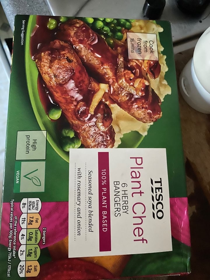 photo of Tesco Herby bangers shared by @robsm95 on  12 Mar 2020 - review