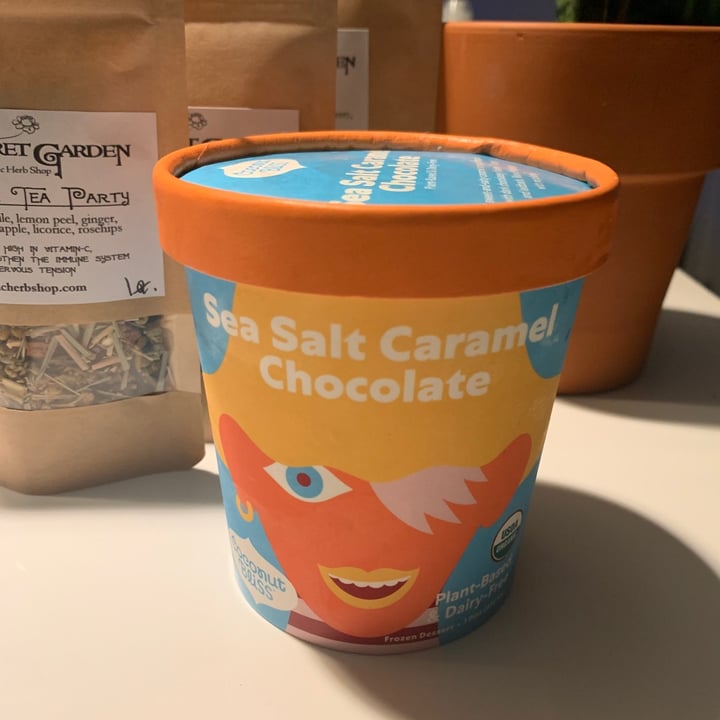 photo of Coconut Bliss Sea Salt Caramel + Chocolate shared by @hereforareason on  04 Mar 2021 - review