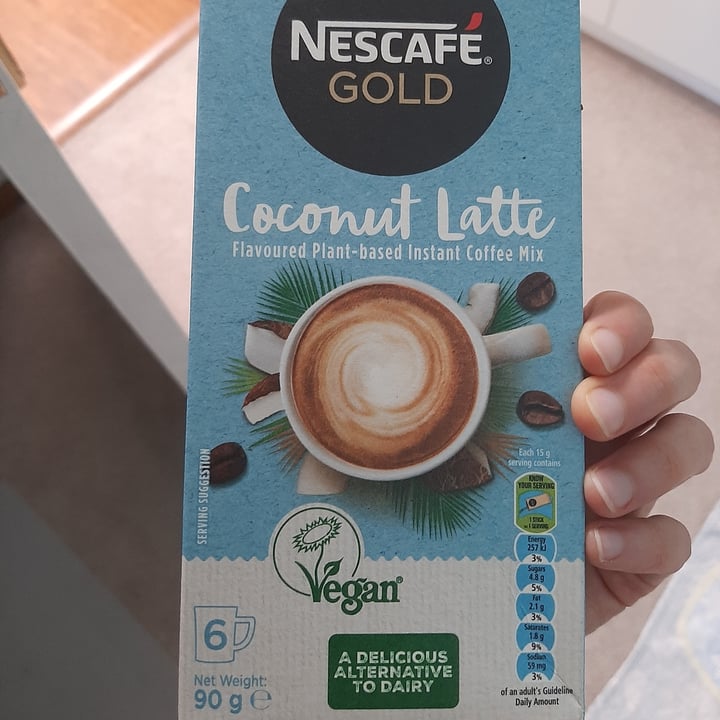 review photo of Nescafé Coconut latte shared by @nixwills20 on 08 Jan 2021 - review