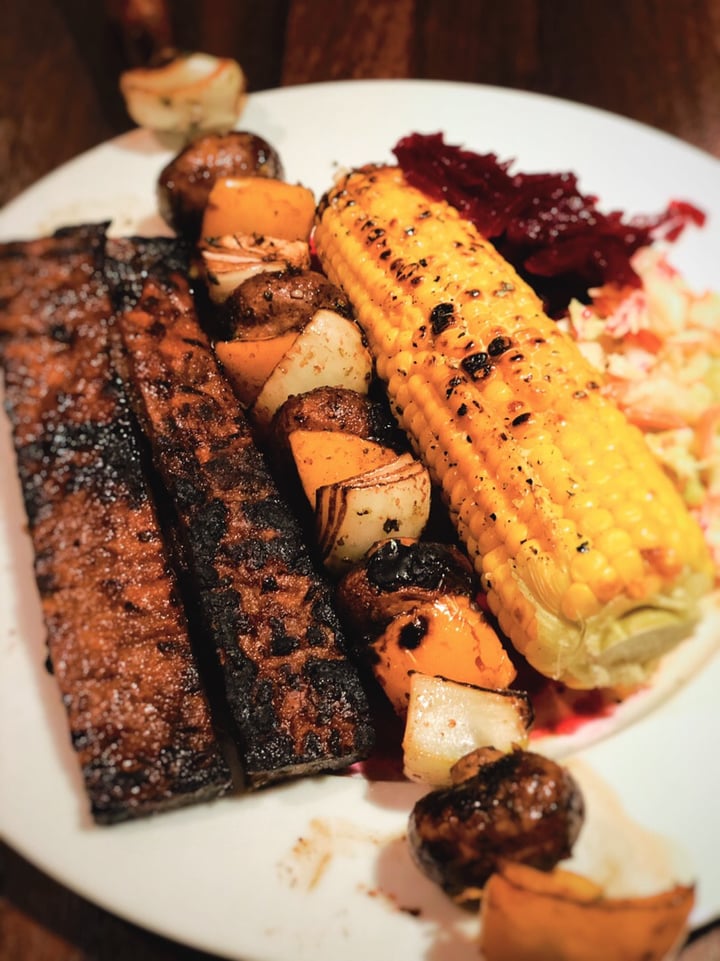 photo of Urban Vegan BBQ Vegan Spare Ribs Glazed with Korean style Sauce shared by @swoontastic on  25 Sep 2019 - review