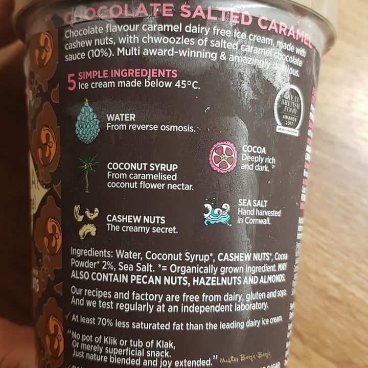 photo of Booja-Booja Chocolate Salted Caramel shared by @enkelvegan on  23 Jan 2021 - review