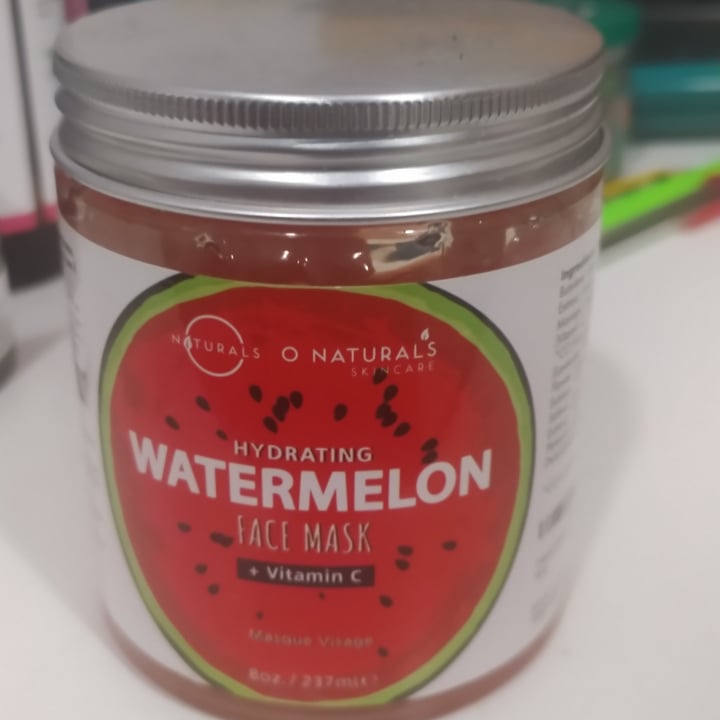 photo of O Naturals Watermelon face mask shared by @karadanvers1997 on  17 Mar 2022 - review