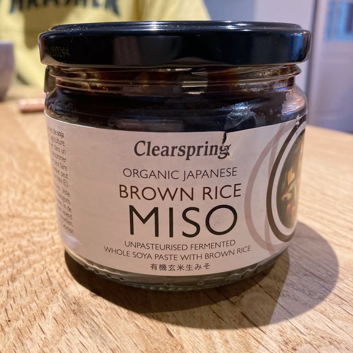 photo of Clearspring Brown rice Miso shared by @-margot- on  30 Jan 2021 - review