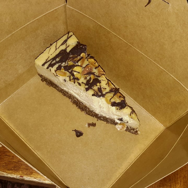 photo of The Conscious Kitchen Peanut Butter and banana cheesecake shared by @johannaf on  20 Aug 2020 - review