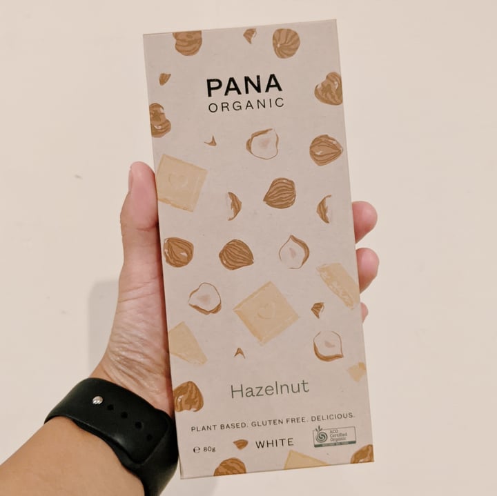 photo of Pana Organic Hazelnut White Chocolate shared by @mon19 on  16 Nov 2020 - review