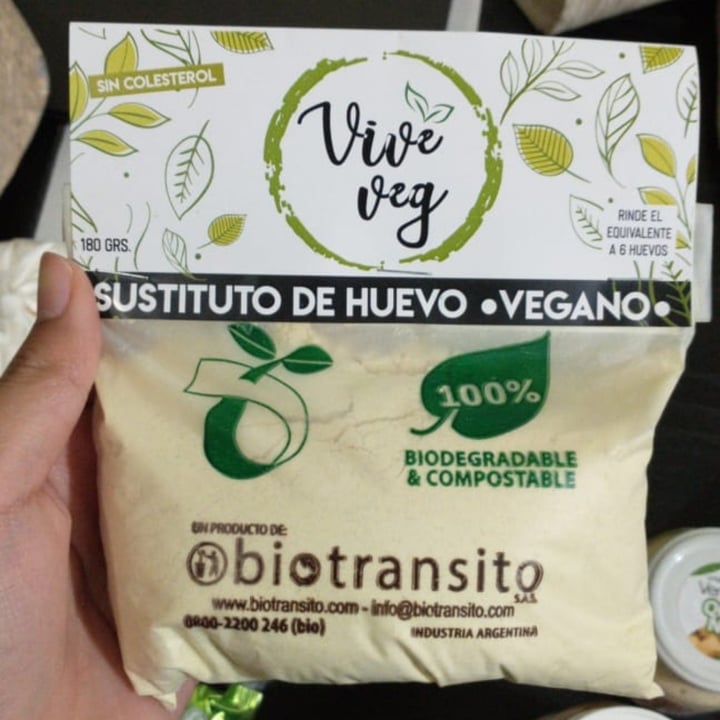 photo of Vive Veg Huevo Vegano shared by @camivvegan on  18 Feb 2021 - review