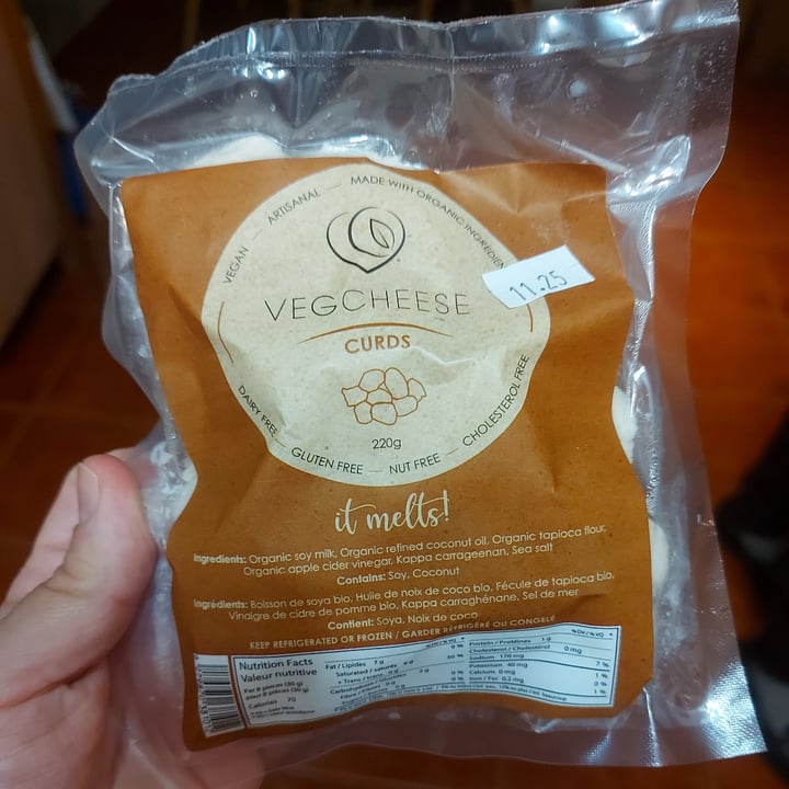 photo of VEGCHEESE Curds shared by @svraphael88 on  25 Dec 2020 - review