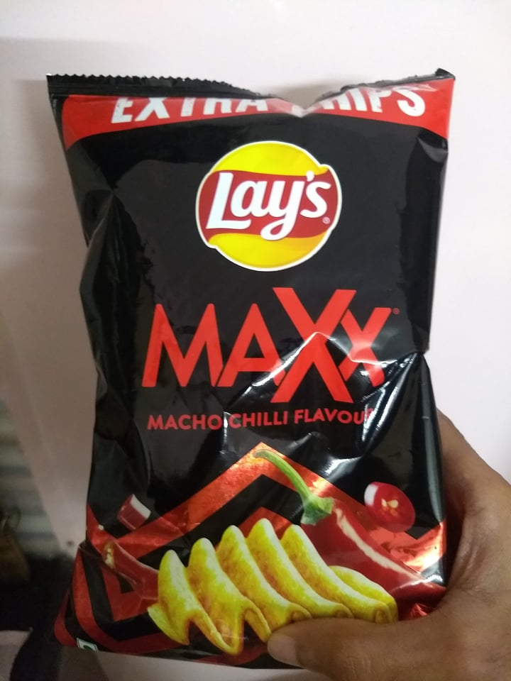 photo of Lay's Maxx Macho Chilli Flavour shared by @mkrangan on  03 Apr 2022 - review