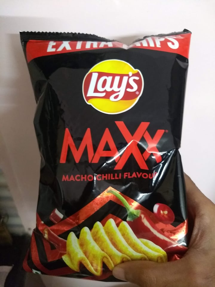 review photo of Lay's Maxx Macho Chilli Flavour shared by @mkrangan on 03 Apr 2022 - review