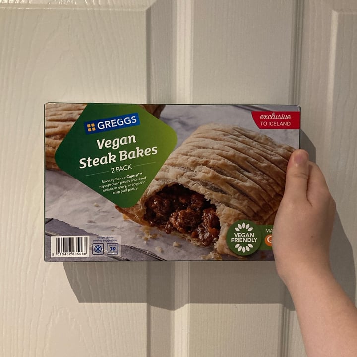 photo of Greggs Frozen Stake Bake shared by @verypotato on  07 Jul 2021 - review