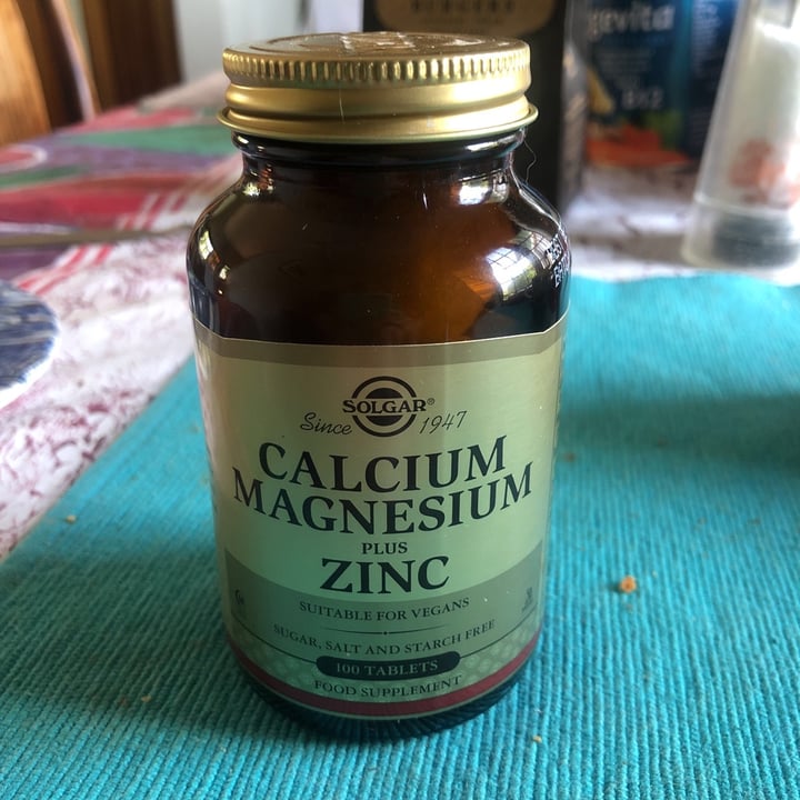 photo of Solgar Calcium Magnesium And Zinc shared by @greenpiglet on  18 Oct 2020 - review